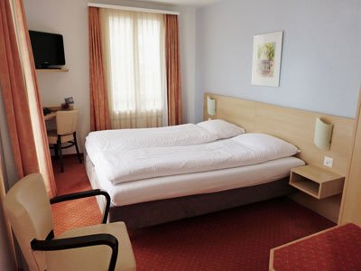 Ideal zu Zweit im Hotel Rigi Vitznau sind Doppelzimmer mit Bad